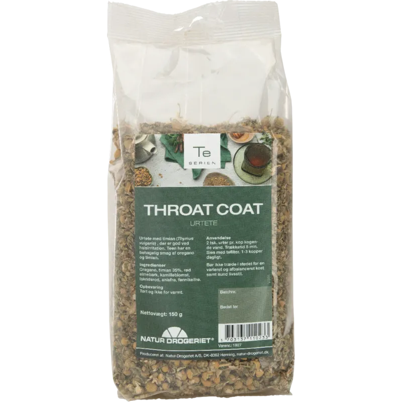 Natur Drogeriet Throat Coat Urtete  (150 g)