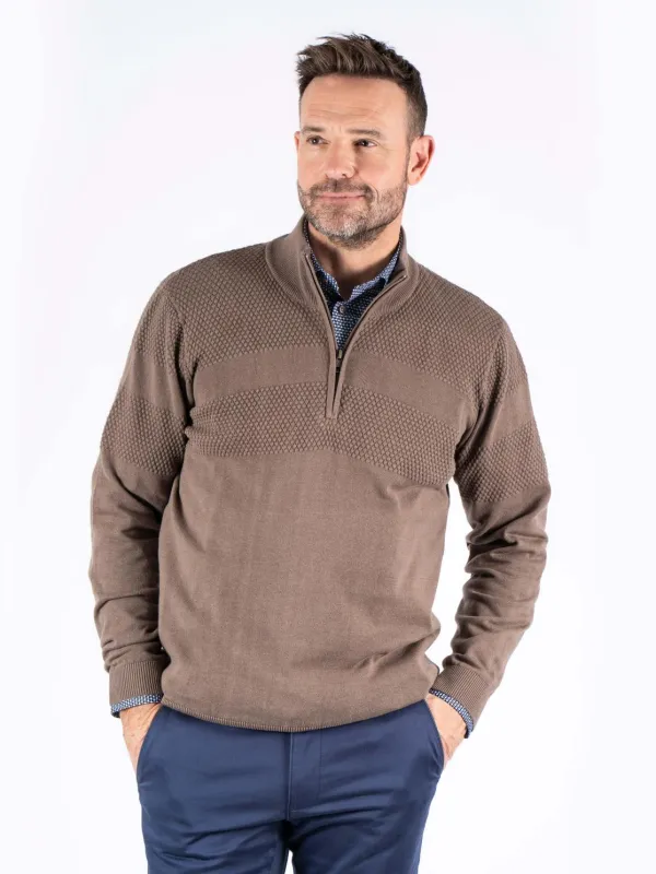 Pre End - PEnilson zip knit - Herre