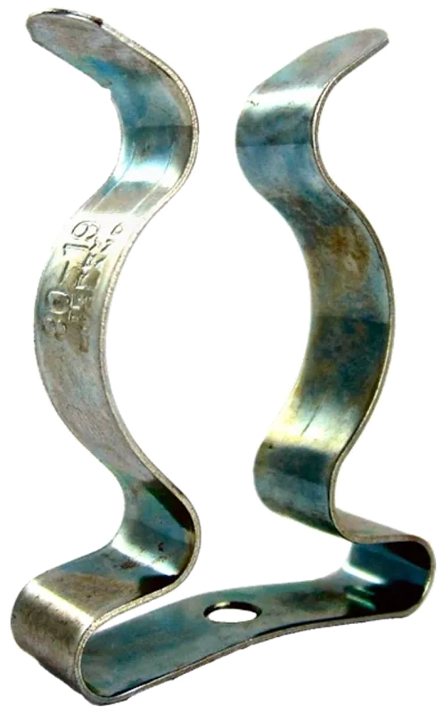 Fjederklemmer forniklet stål 6mm, 1000stk