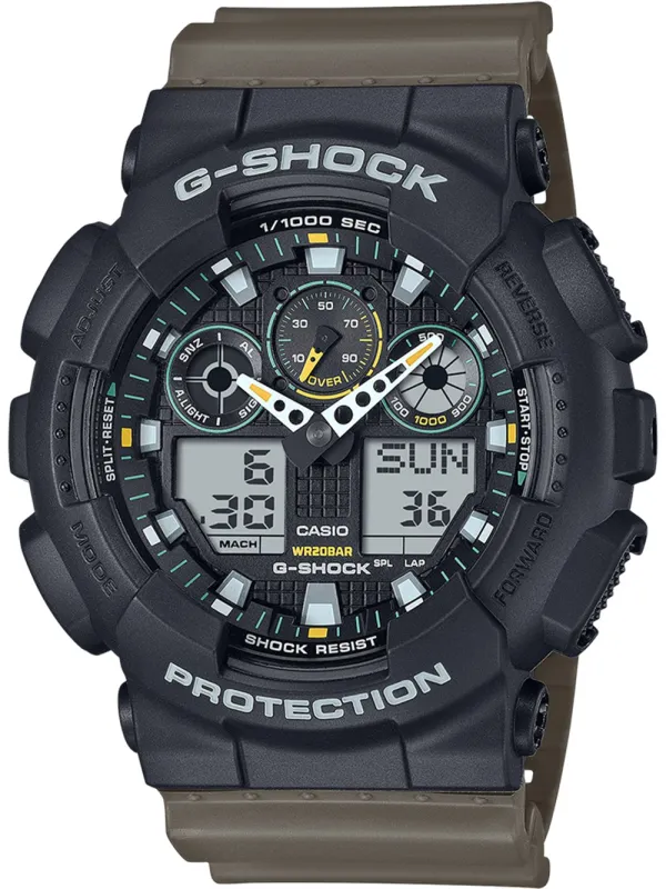 Casio GA-100TU-1A3ER Herreur G-Shock Classic