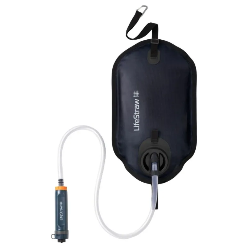 Lifestraw Peak Series Gravity Purifier System, Mountain Blue, 8 L, blå