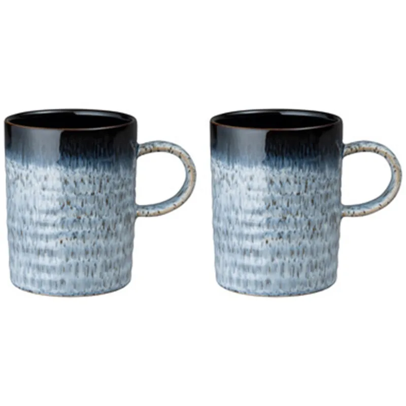 Denby Halo Mugg 2 stk, rillet