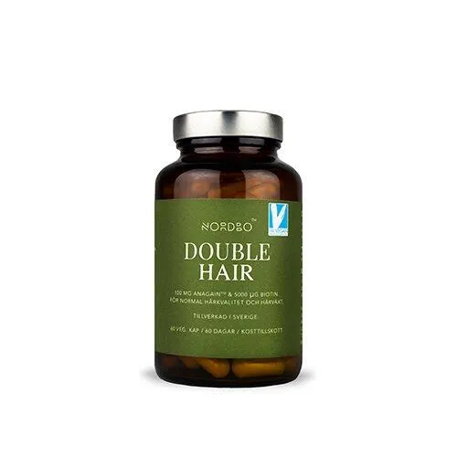 Double Hair Nordbo - 60 kapsler