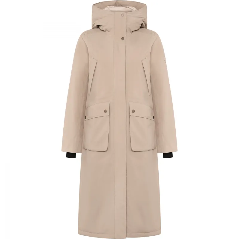 Didriksons Melody 2 Long, parka, dame, beige