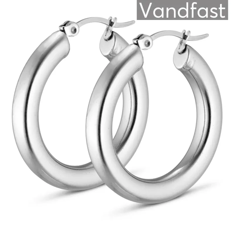 ANNEBRAUNER Classic Hoop Øreringe