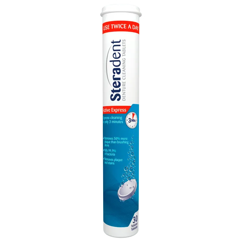 Steradent Express Plus (30 stk)