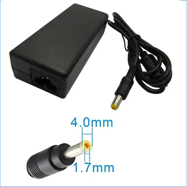 Oplader til Toshiba. 45W-19V/2.37A (4.0x1.7).
