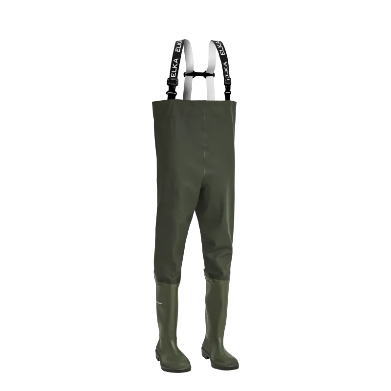 Waders - Junior - Oliven - 38