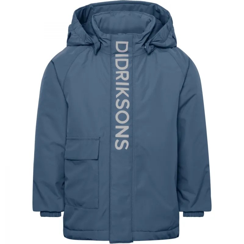 Didriksons Talvi 2, vinterjakke, børn, blå
