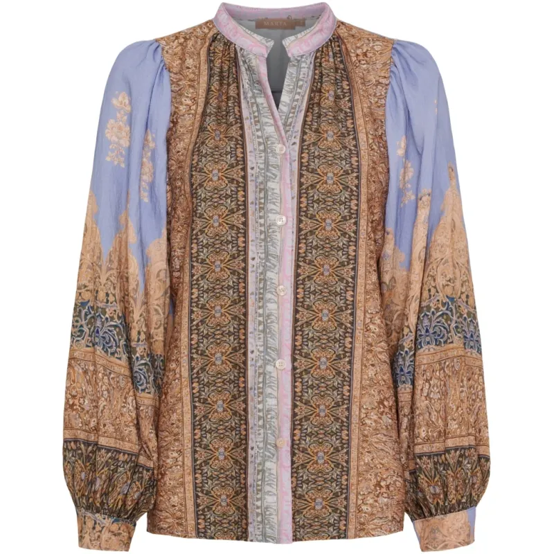 Marta du Chateau dame bluse MdcAnnette 7870 - Jeans6277tpg