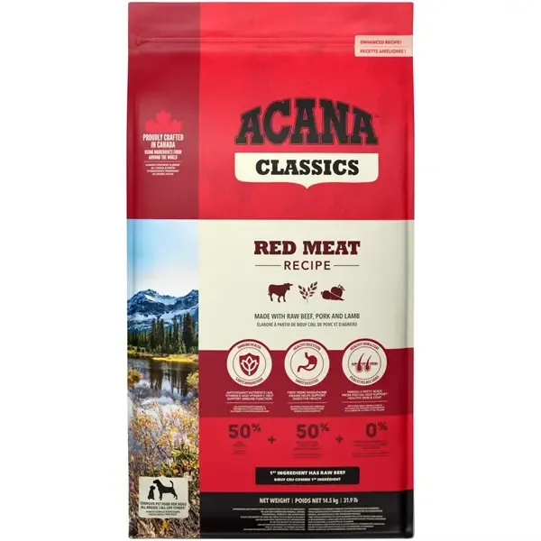 Acana Red Meat Recipé, 14.5 kg