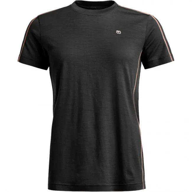 Ortovox 185 Rock'n'Wool Short Sleeve, dame, sort