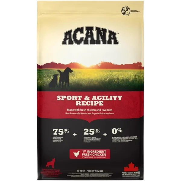 Acana Sport & Agility Recipe (fås i 2 størrelser)