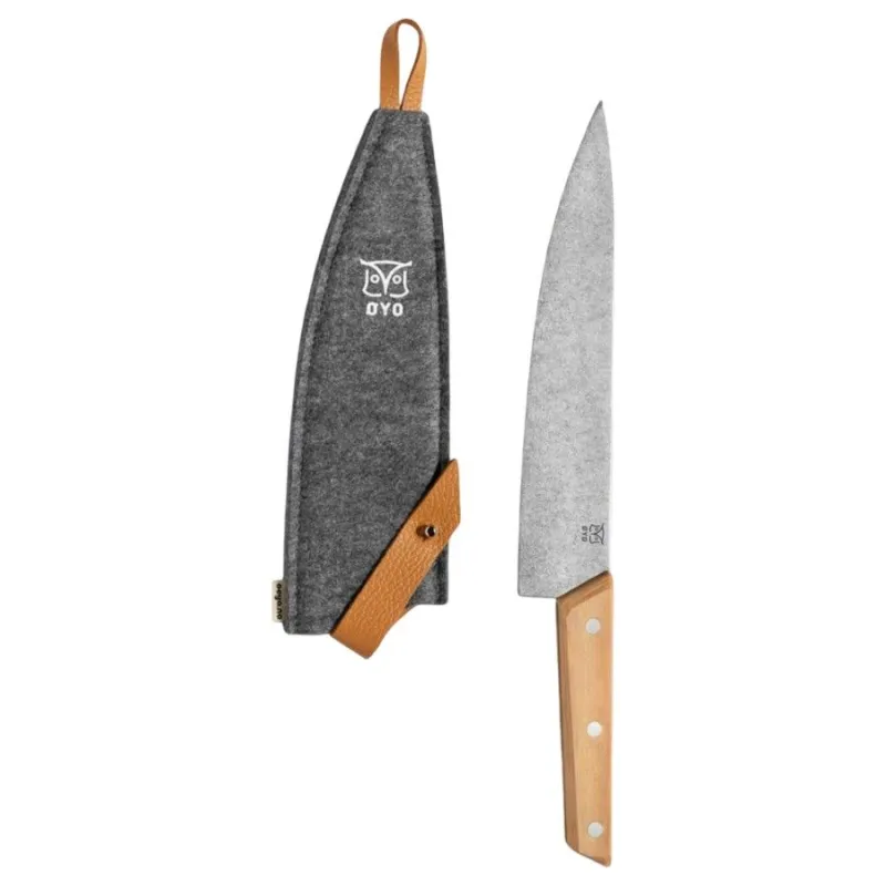 Oyo Vedalen Chef´s Knife, køkkenkniv, beige