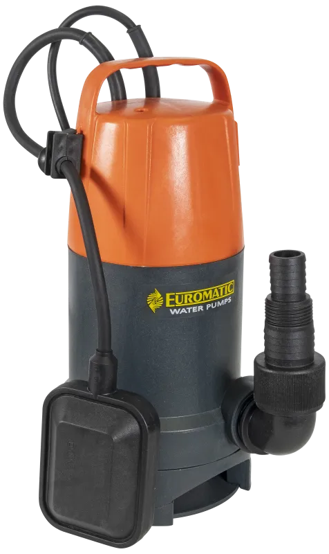 Euromatic SVC 400 dykpumpe m/automatik 1.1/4" 400W, 230V