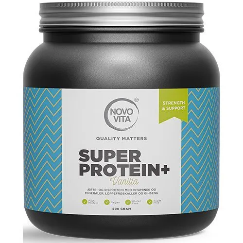 SuperProtein+ Vaniljesmag - 500 gram