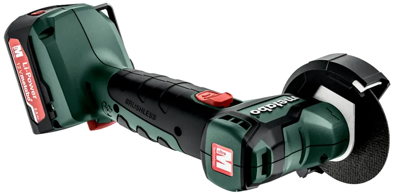 Vinkelsliber 76mm PowerMaxx CC 12 BL m/2×12V/2,0Ah