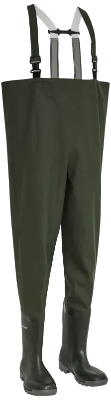 Waders heavy duty 190000 oliven str. 36