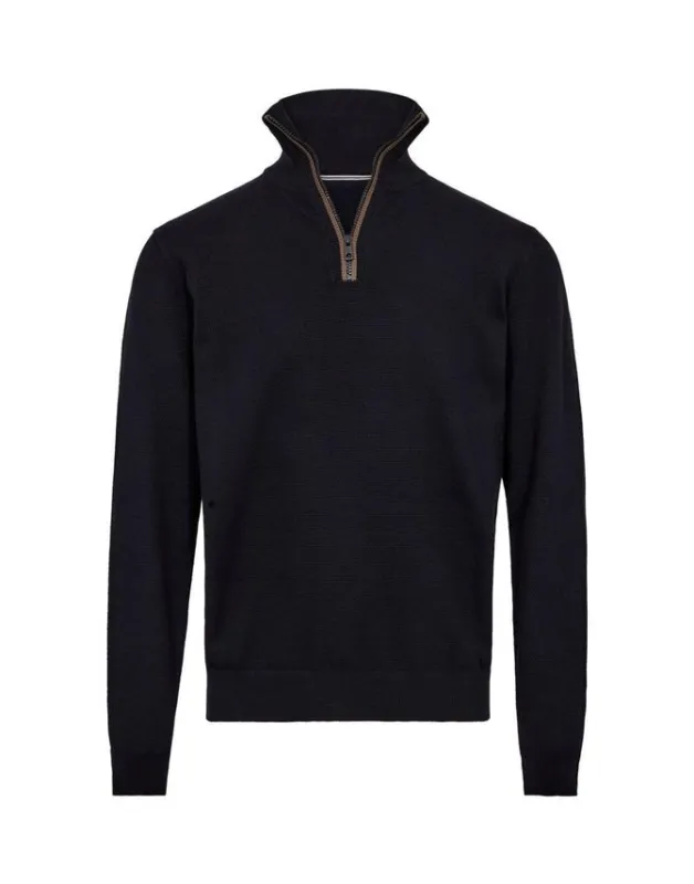 Zip knit regular fit
