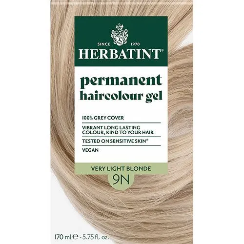 Herbatint 9N hårfarve Very Light Blonde - 170 ml.