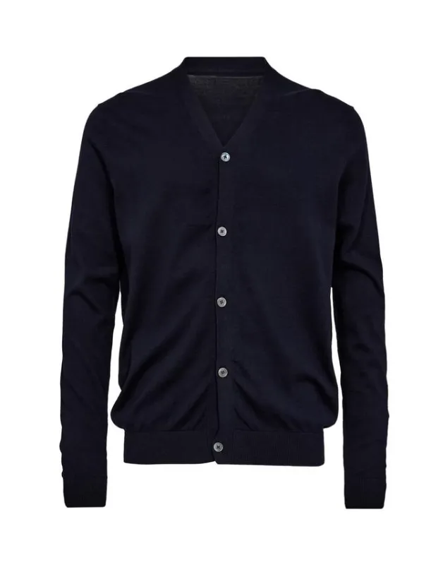 Mens modern fit cardigan