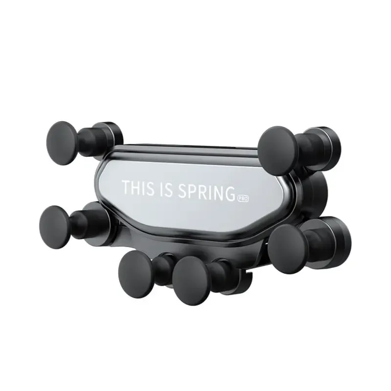 This Is Spring Universal Tyngdekraft Mobilholder til Luftkanalen. Silver.