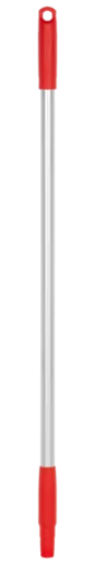 Vikan Aluminiumsskaft, Ø22 mm, 840 mm, Rød