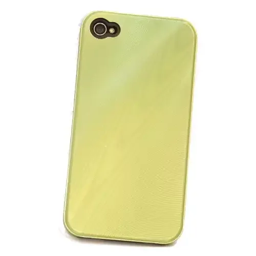 iPhone 4 "wood-grain" cover. Grøn.