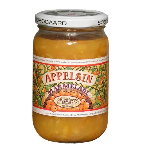Appelsinmarmelade Øko. - 400 gram