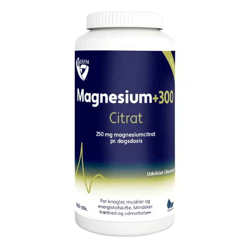 Biosym Magnesium+300 Citrat (160 kaps)