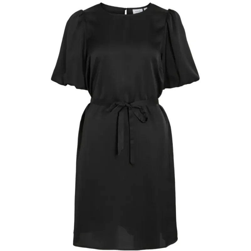 VILA DAME KJOLE VIELLETTE - Black
