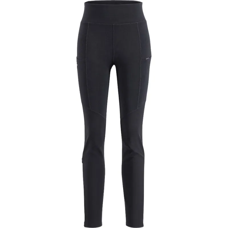 Lundhags Fulu Wool Tights W, skiunderbukser, sort