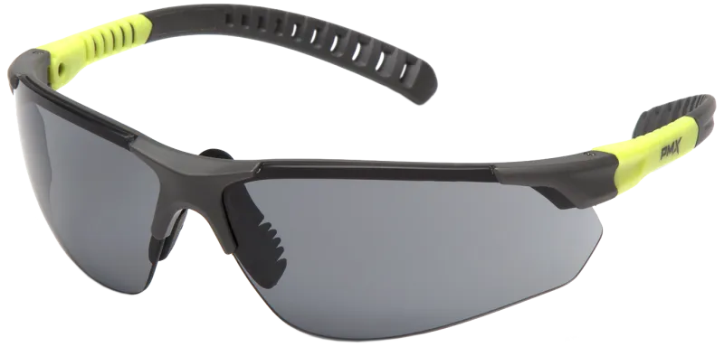 Pyramex Sitecore sikk.brille, grå antidug-glas