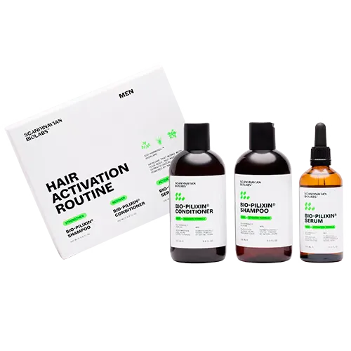 Scandinavian Biolabs Men's Hair Growth Routine (1 sæt)