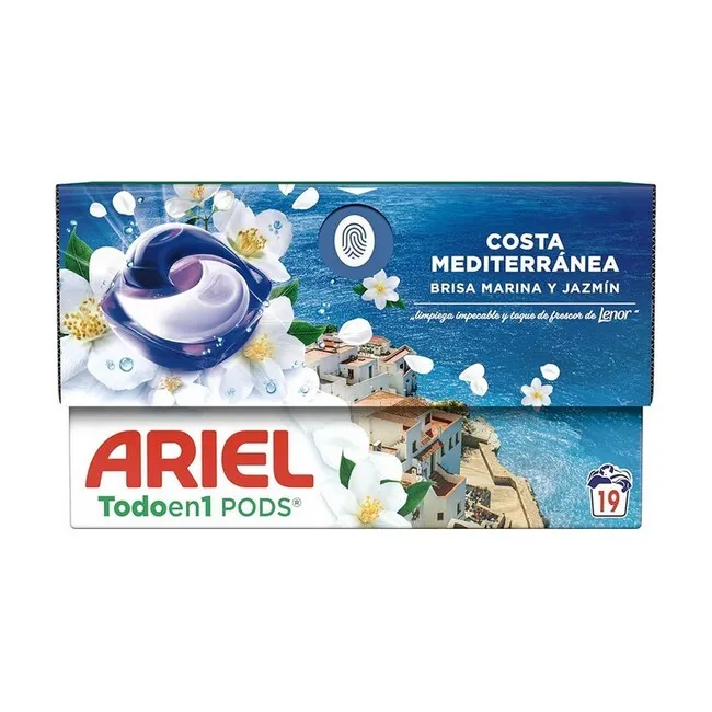 Ariel - Costa Mediterranean Vasketabs - 19 Pods