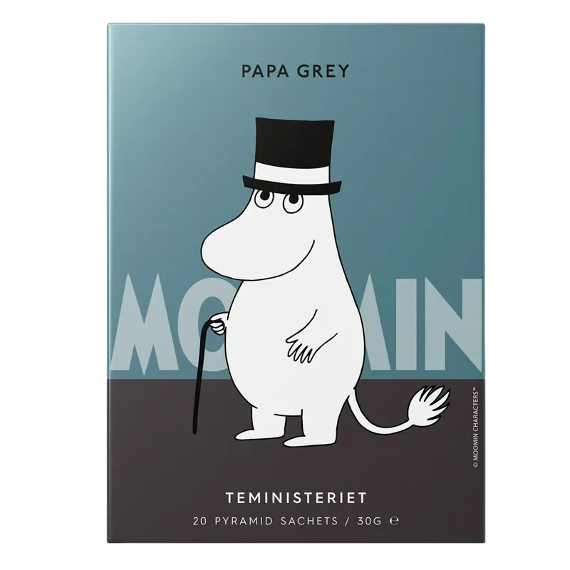 Teministeriet Moomin Papa Grey (20 stk)