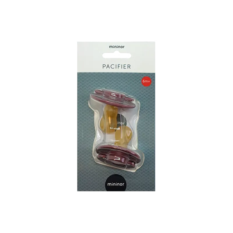 Mininor Latexsut 6+ Mdr Lilla (2 stk)