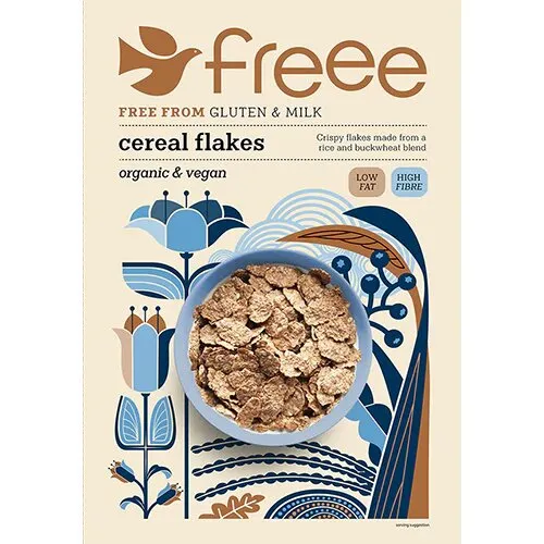 Cereal Flakes gl.fri Doves Øko.- 375 gram