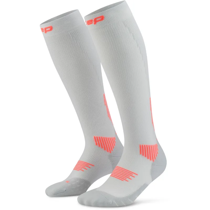 CEP Core Run Socks Tall 5.0, løbestrømper, dame, grå