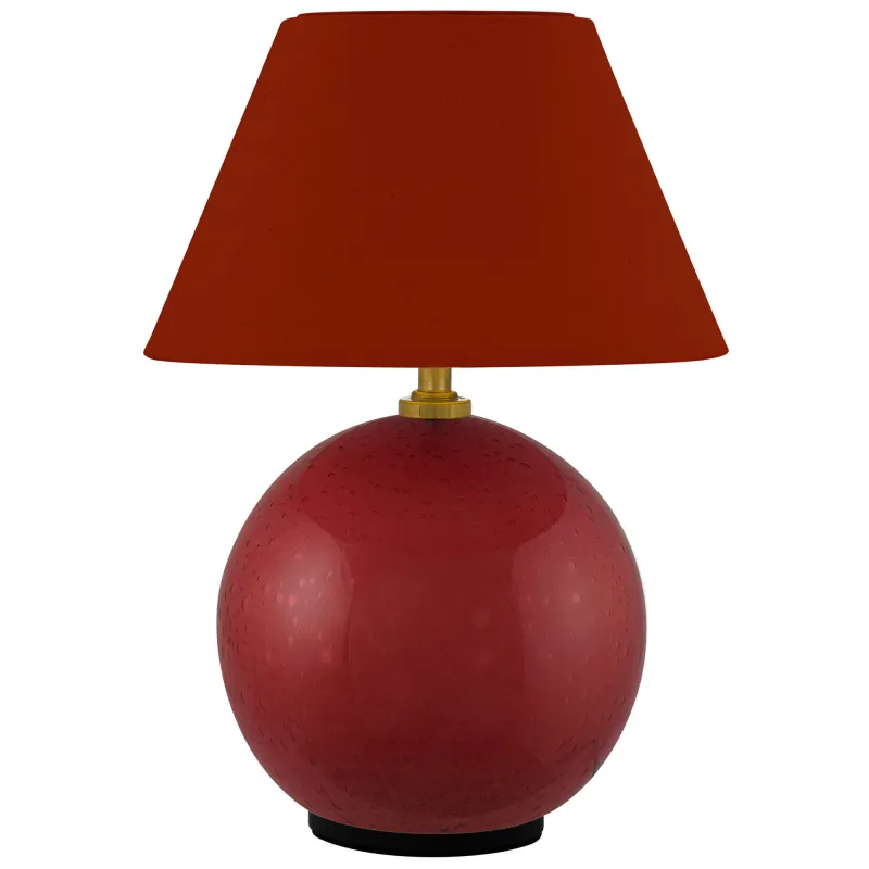 Globen Lighting Iris 16 Bærbar bordlampe, burgundy