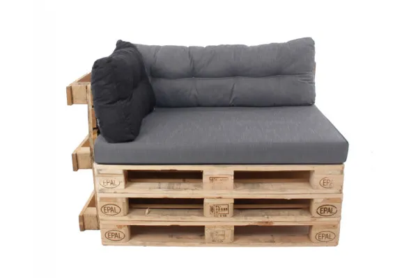 Alis Pallehynde - Ryg - 13x40x60 cm - Sort