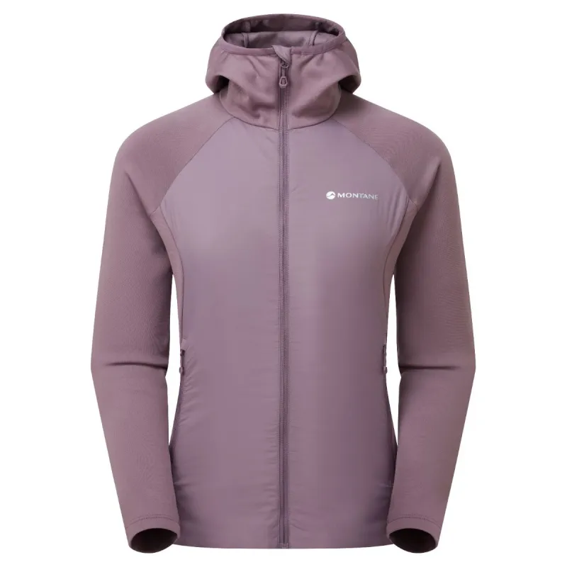 Montane F Sirocco Lite Hoodie, mellemlag, dame, lilla
