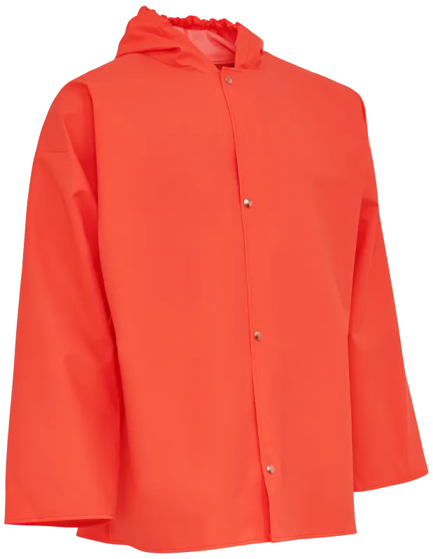 Regnjakke fiskeolie resistens 033800 orange Str. XS