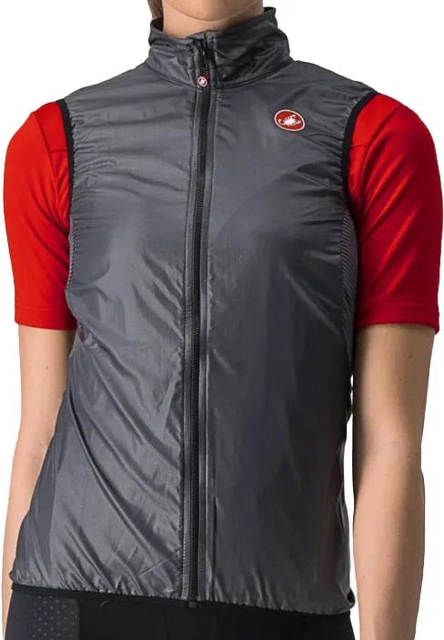 Castelli ARIA W VEST Vindvest - Mørkgrå