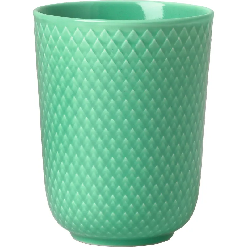Lyngby porcelæn Rhombe Krus 33 cl Grøn