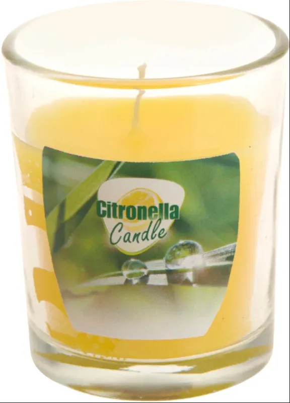 Citronellalys glas Ø5 cm, 12 stk.