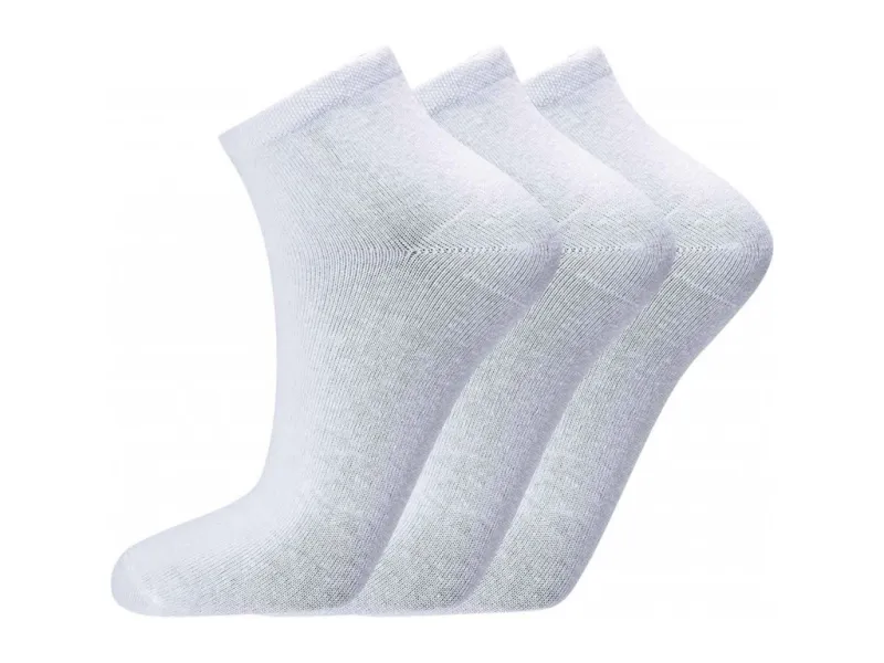 Endurance Mallorca Quarter - Strømper - 3 pak - White -  Str. 31/34