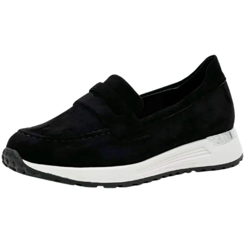 Mariella dame loafers QQ-250 - Black