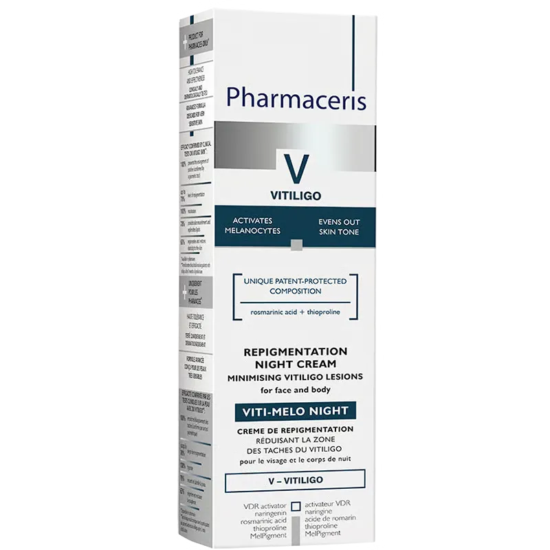 Pharmaceris Vitiligo Melo Night Repigmentation Cream (40 ml)