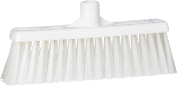 Vikan Fejekost m/ret gevind, 310 mm, Medium, Hvid